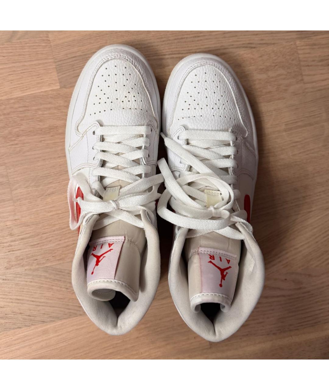 NIKE Белые кожаные кеды, фото 2