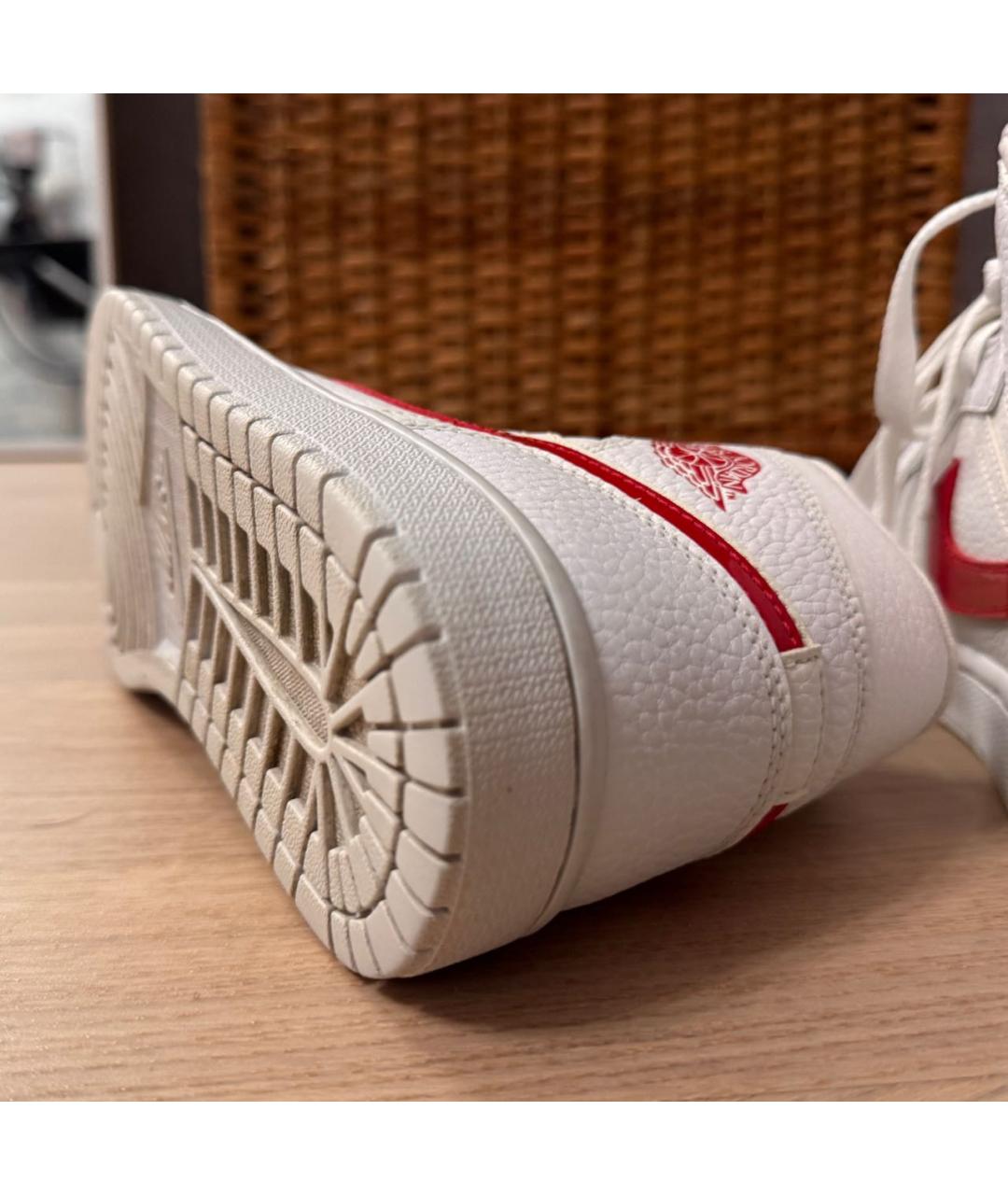 NIKE Белые кожаные кеды, фото 4