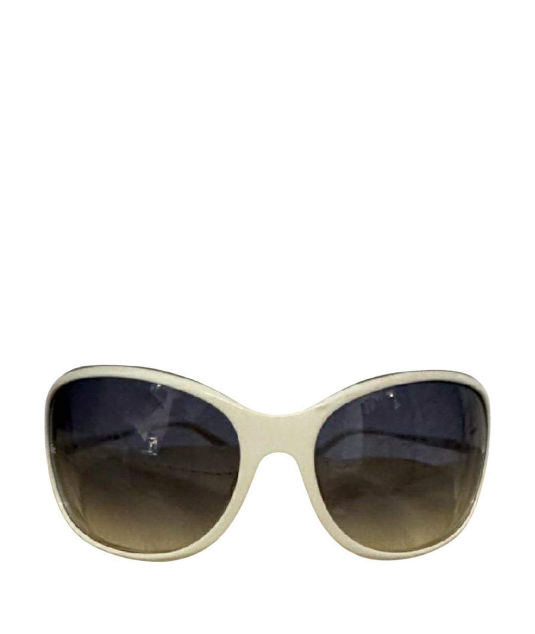 LACOSTE Белые пластиковые солнцезащитные очки, фото 1