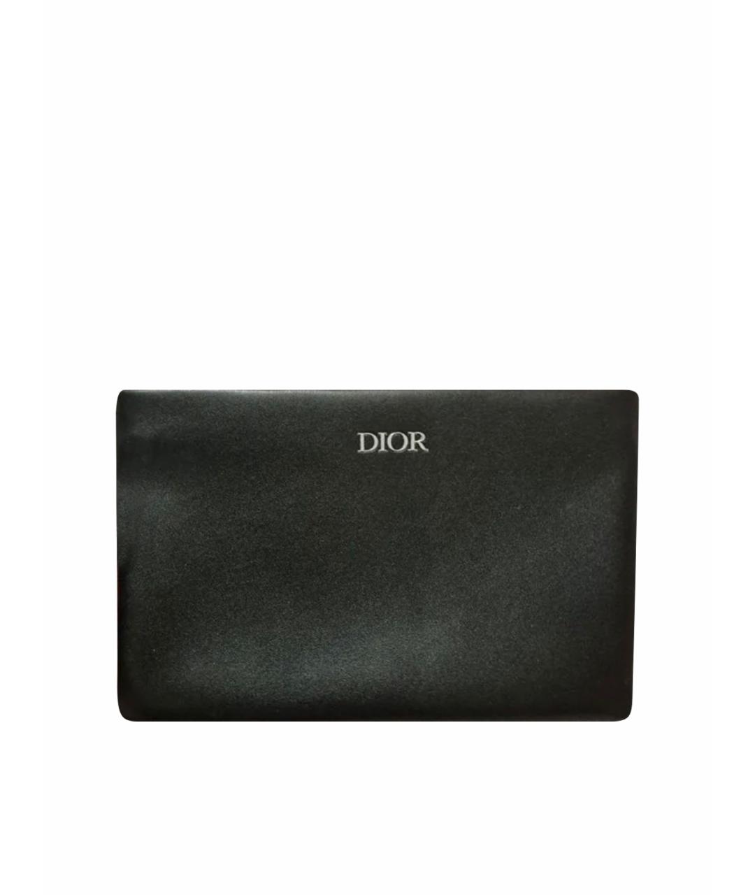 CHRISTIAN DIOR Черная косметичка из искусственной кожи, фото 5