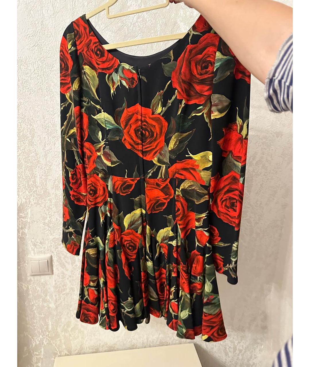 DOLCE&GABBANA Вискозное коктейльное платье, фото 2