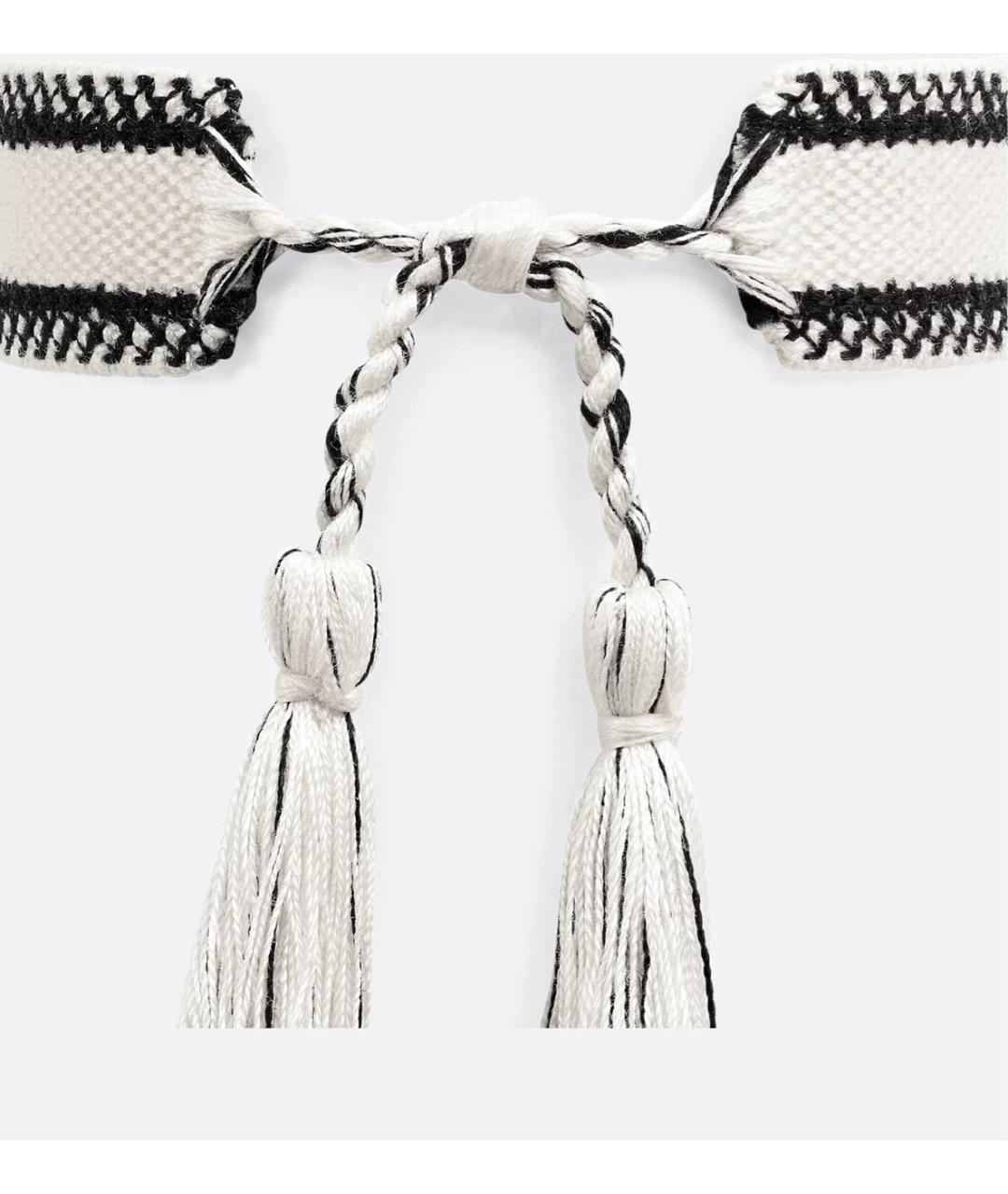 CHRISTIAN DIOR Черный металлический браслет, фото 4