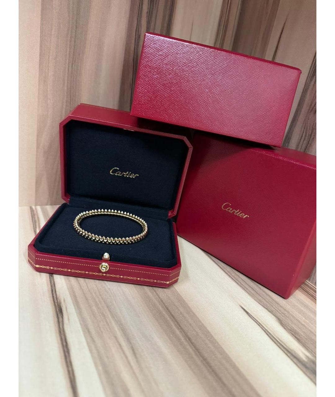 CARTIER Золотой браслет из желтого золота, фото 2