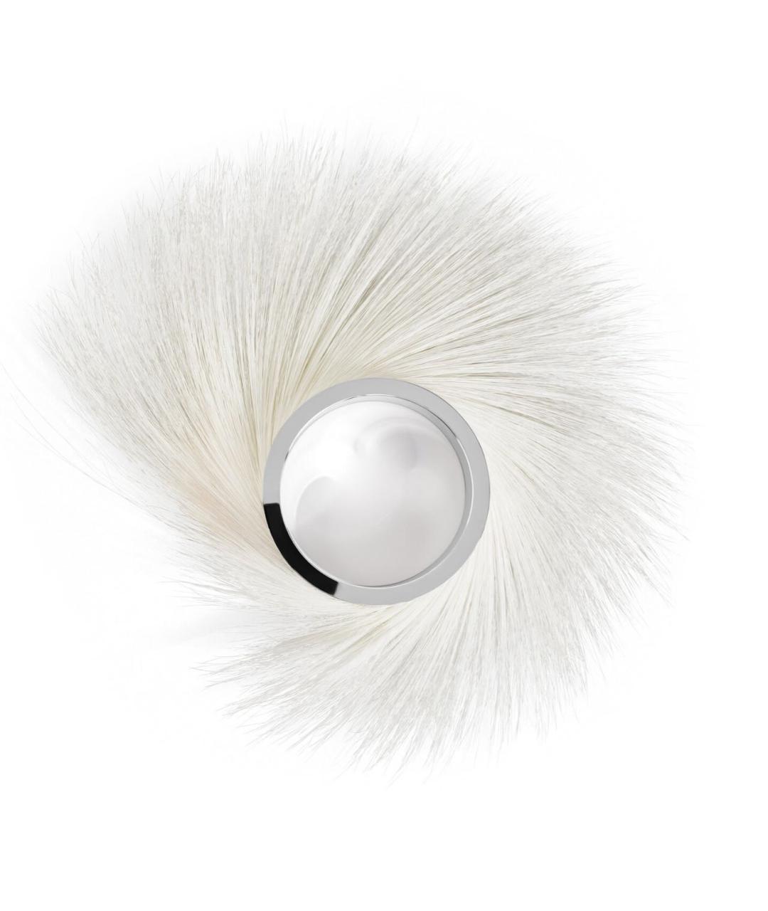 ALAIA Белый латунный браслет, фото 3