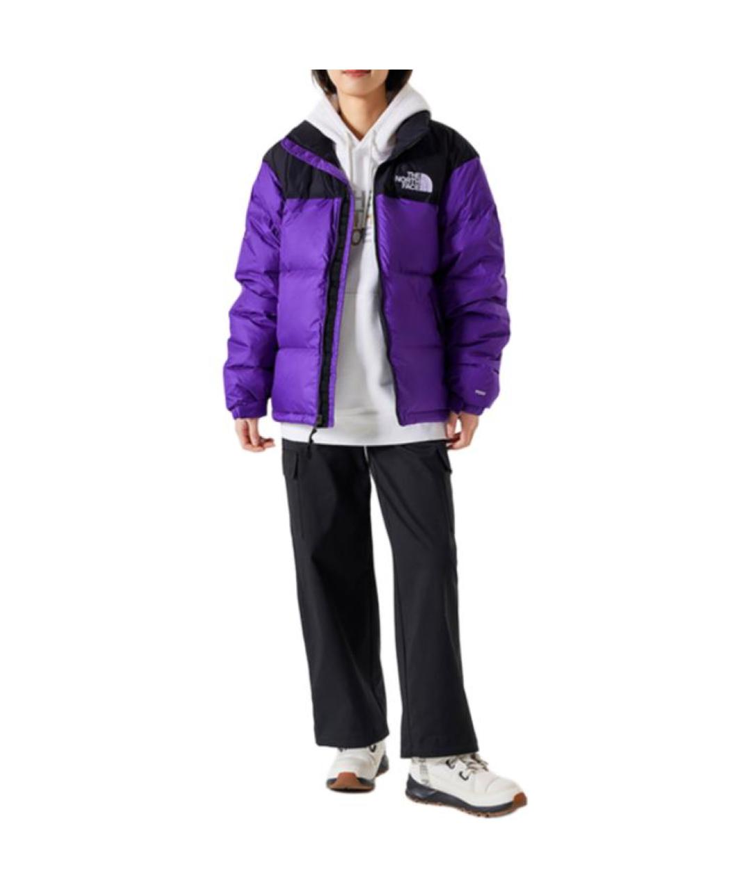 THE NORTH FACE Фиолетовый пуховик, фото 4