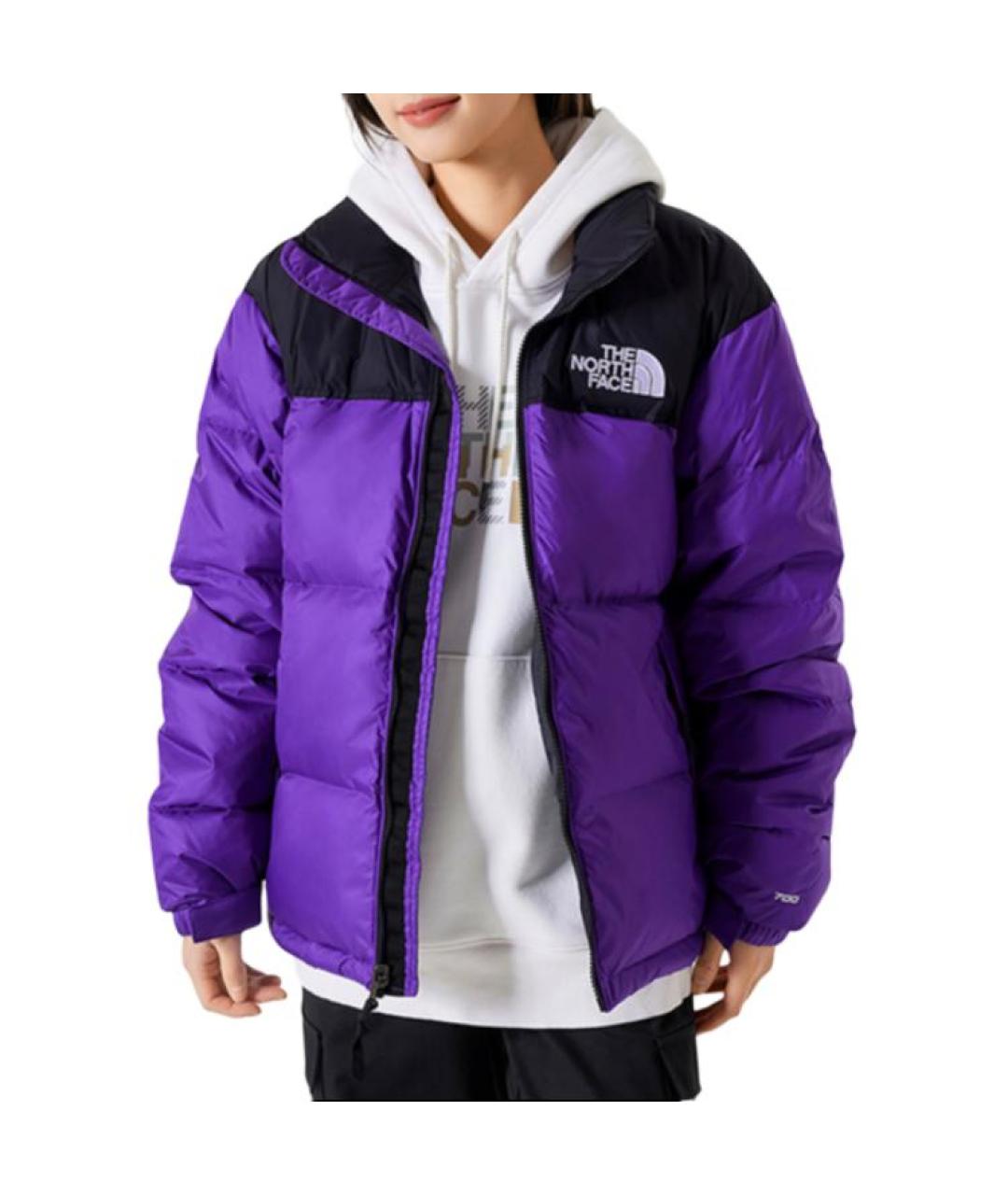 THE NORTH FACE Фиолетовый пуховик, фото 5