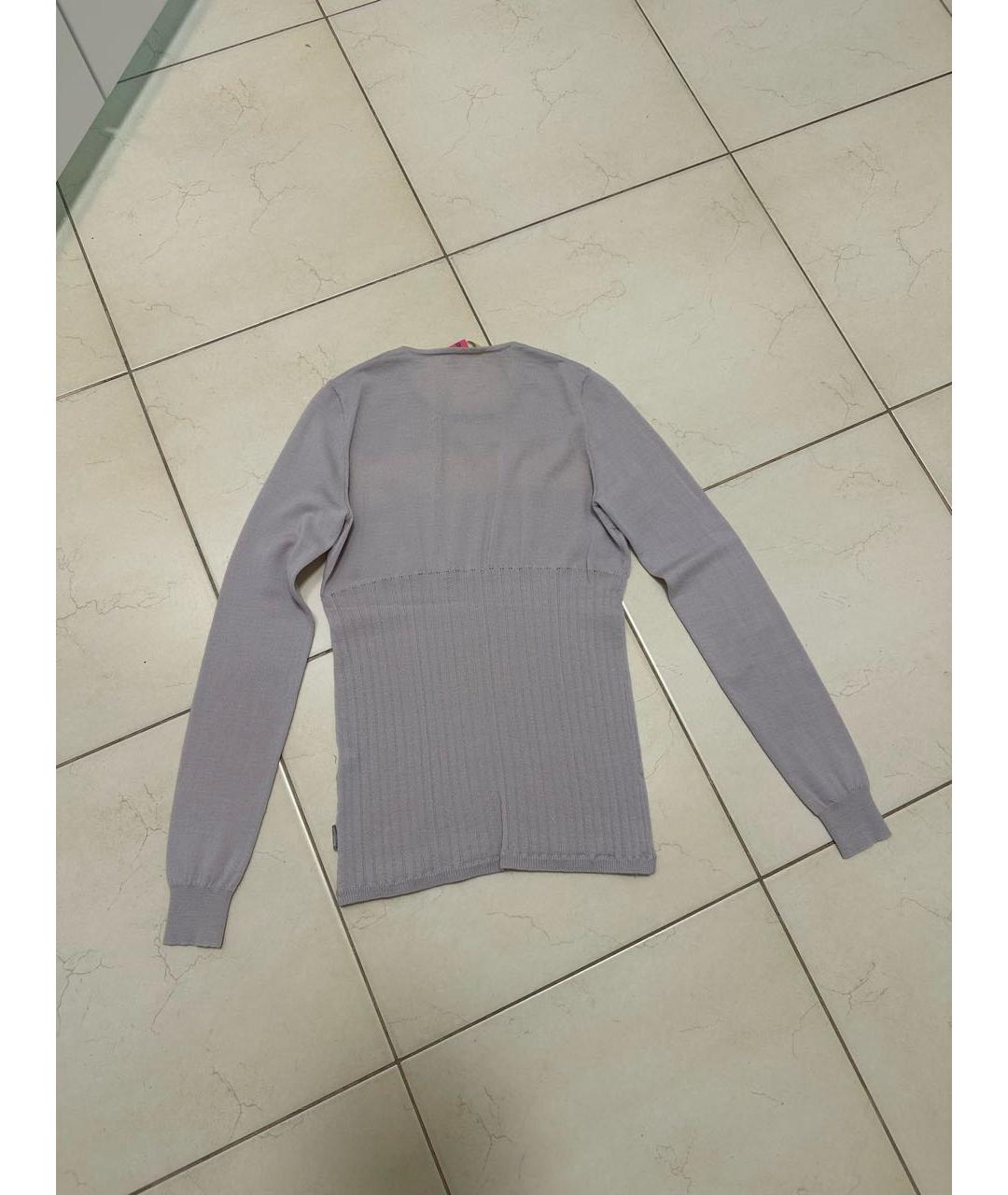 ERMANNO SCERVINO Бежевый хлопковый джемпер / свитер, фото 5