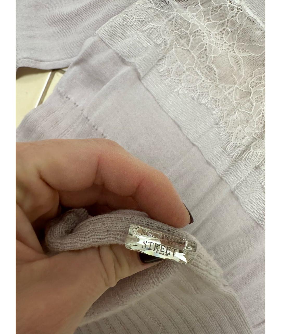 ERMANNO SCERVINO Бежевый хлопковый джемпер / свитер, фото 4