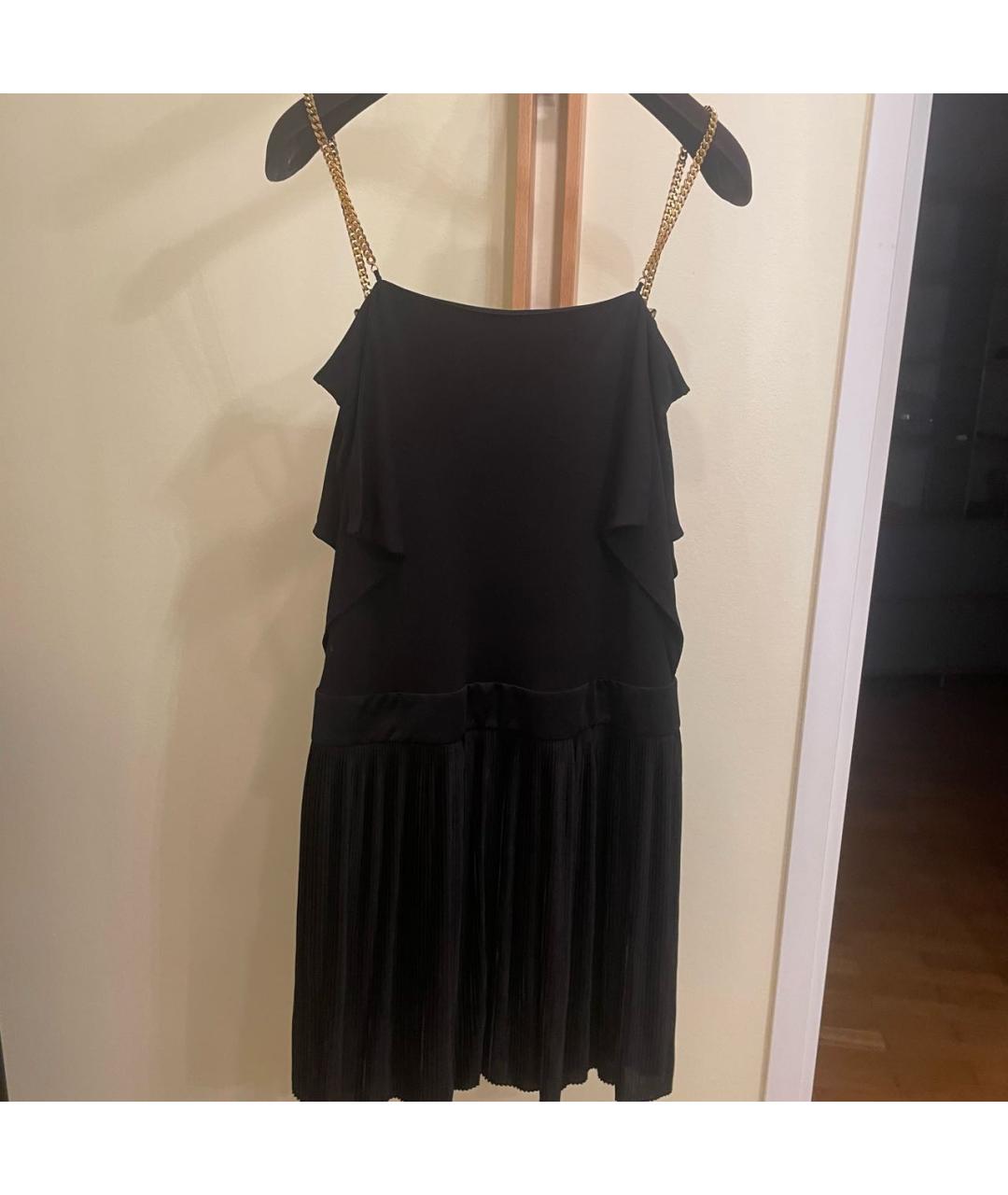 GUCCI Черное вискозное коктейльное платье, фото 2