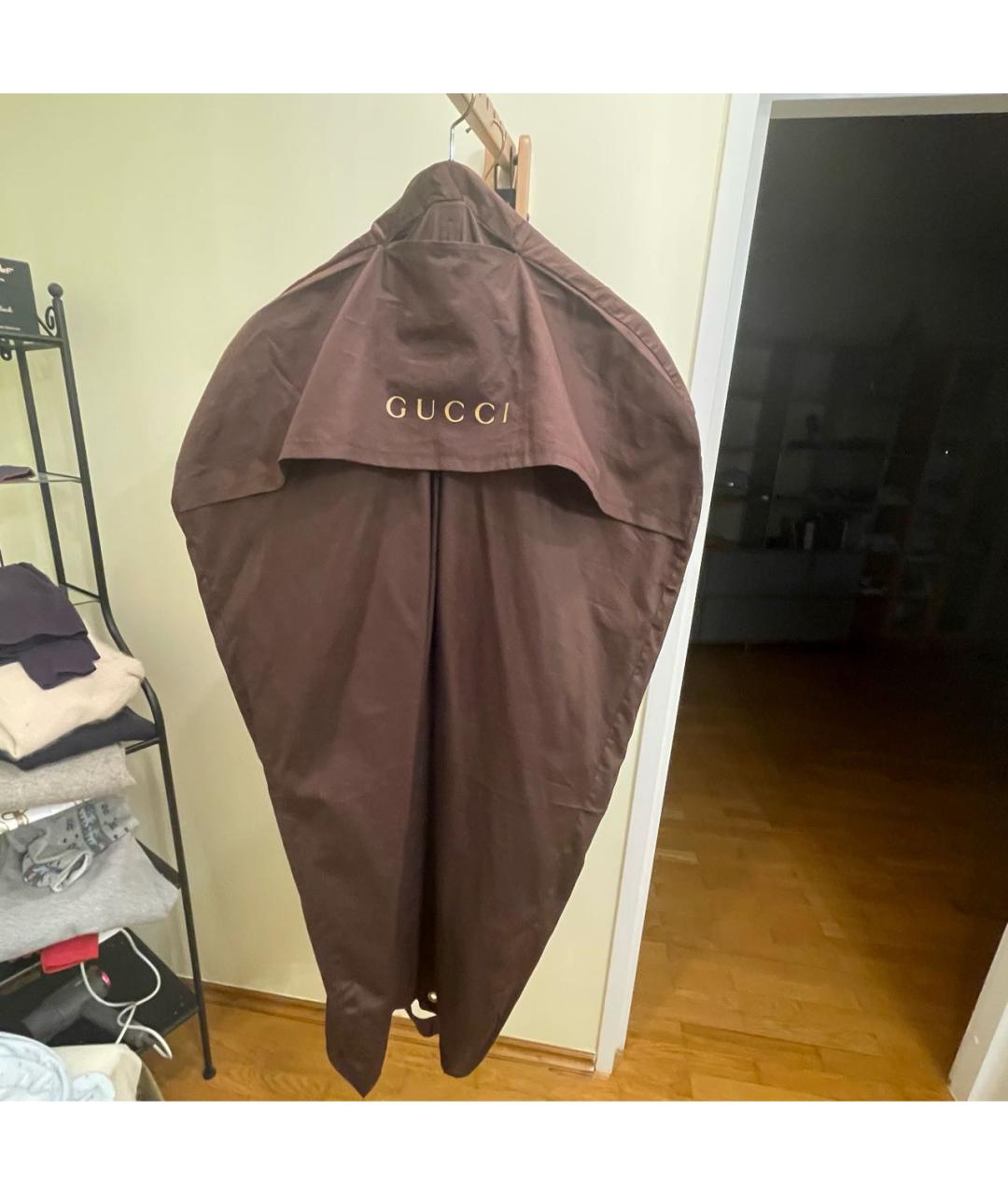 GUCCI Черное вискозное коктейльное платье, фото 7