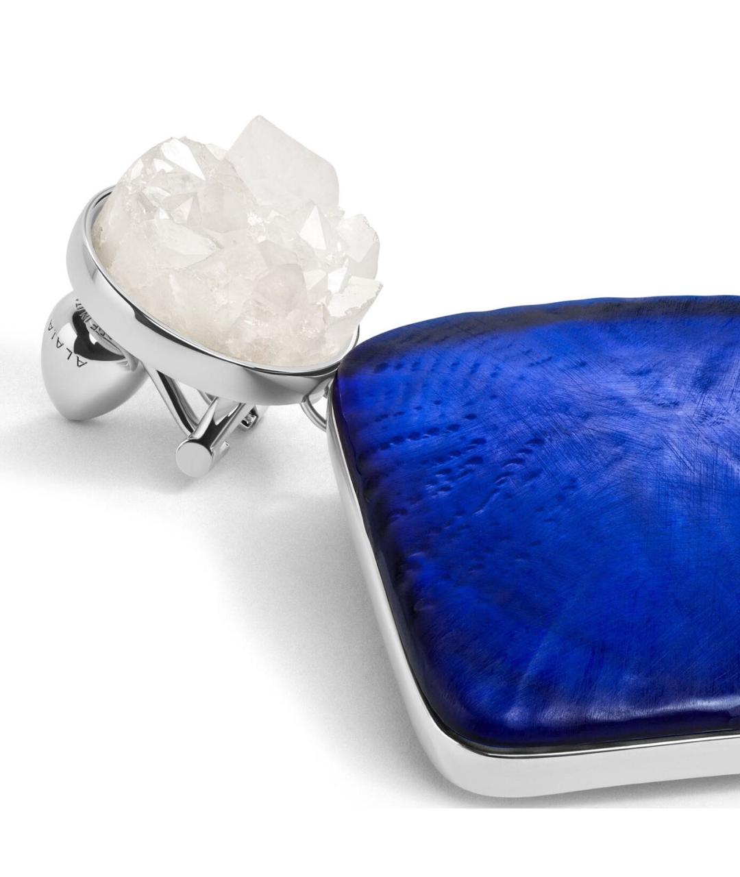 ALAIA Синие стеклянные серьги, фото 2