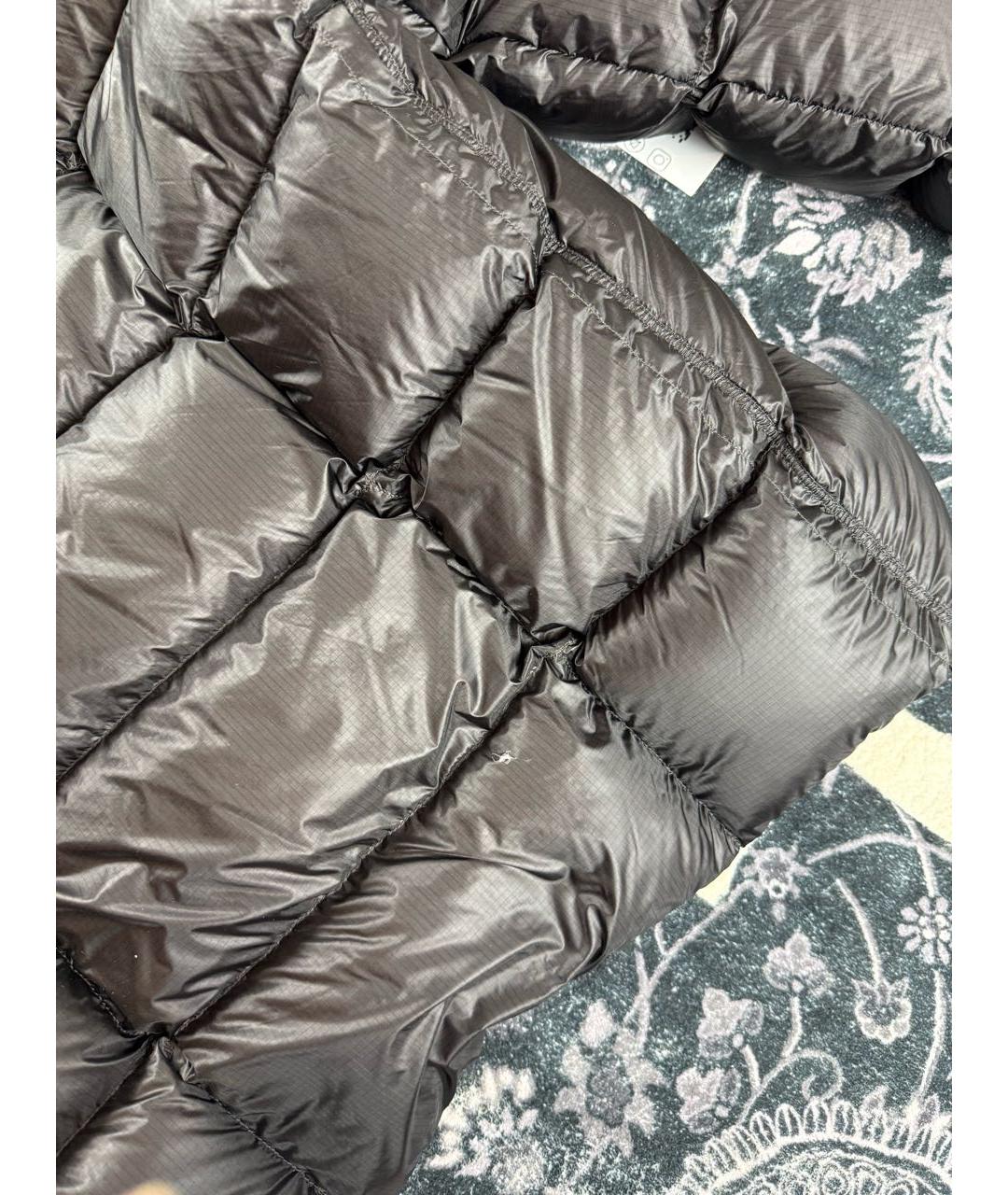 CP COMPANY Черный полиамидовый пуховик, фото 8