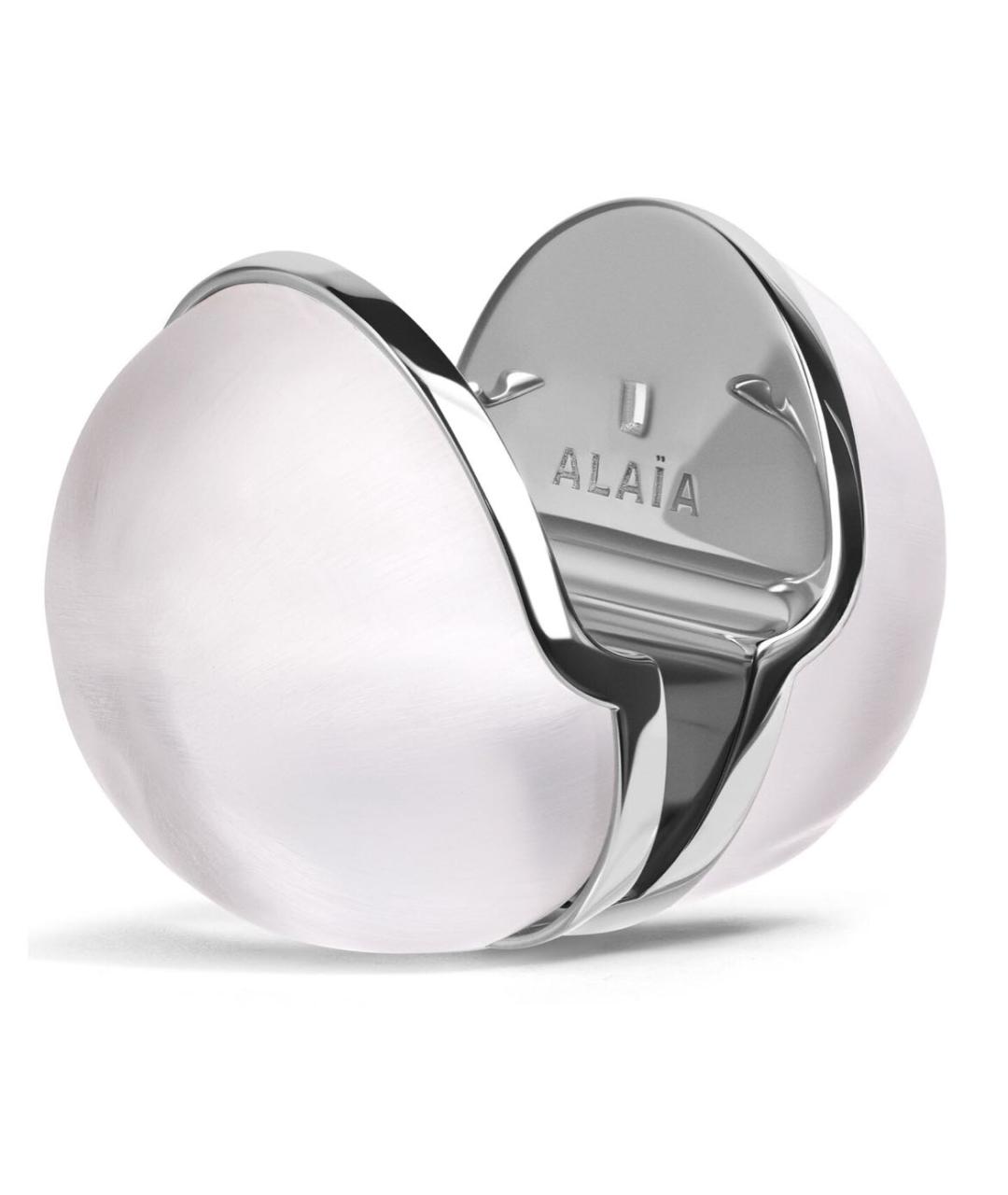 ALAIA Белые стеклянные серьги, фото 2