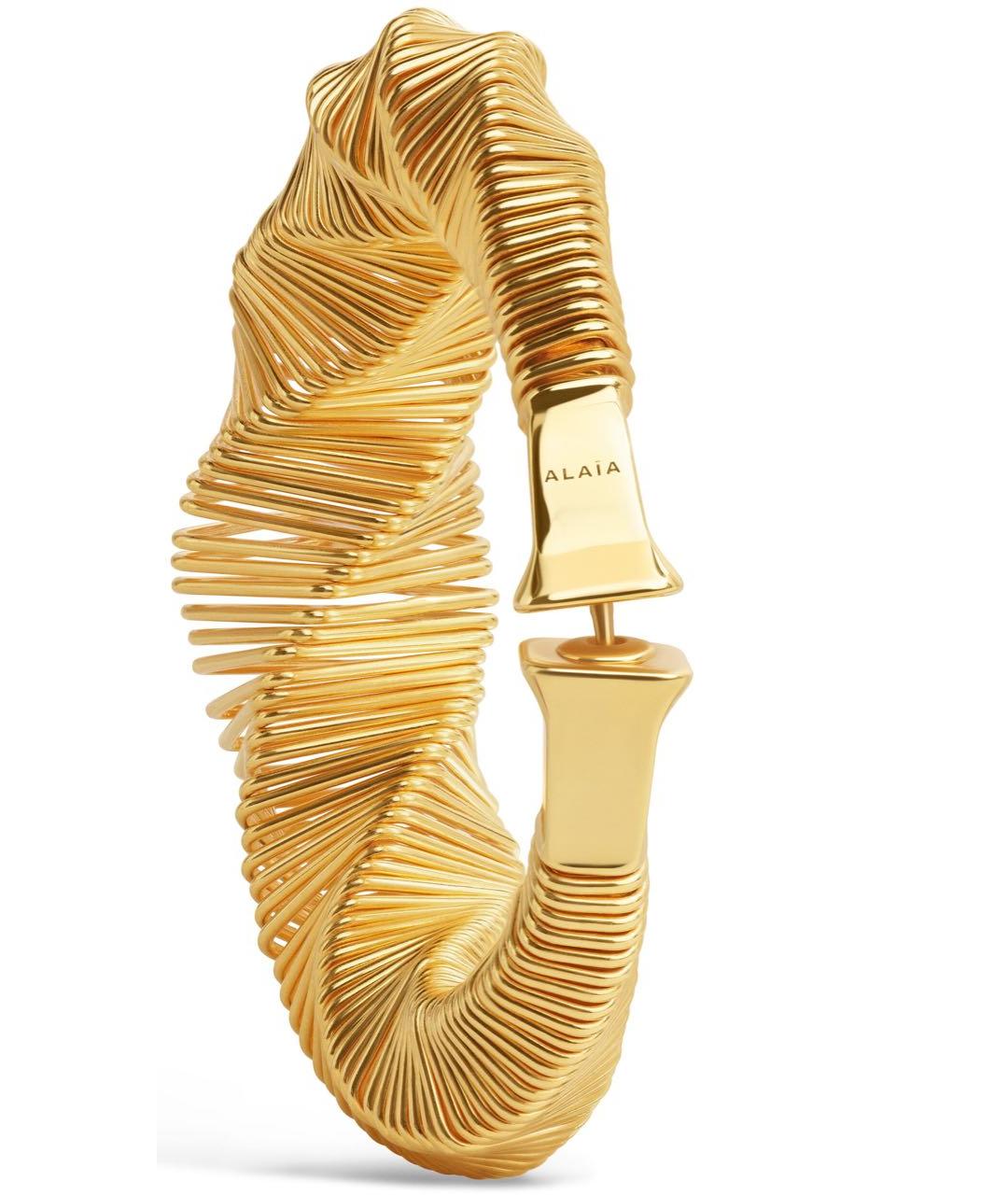 ALAIA Коралловые латунные серьги, фото 2