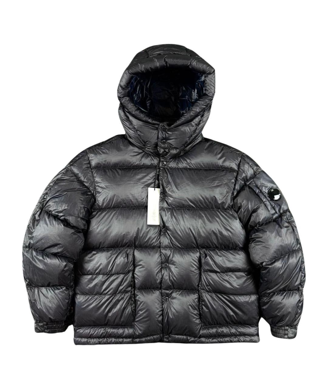CP COMPANY Темно-синий полиамидовый пуховик, фото 1