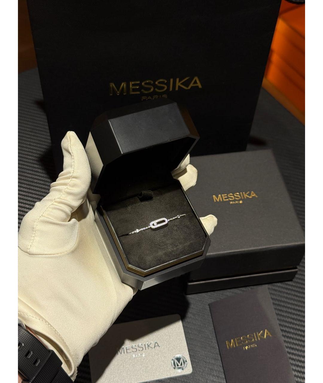 MESSIKA Серебрянный браслет из белого золота, фото 3