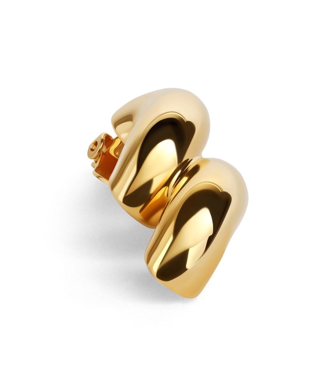 ALAIA Золотые латунные серьги, фото 2