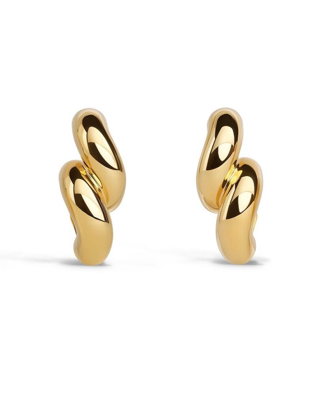 ALAIA Золотые латунные серьги, фото 4