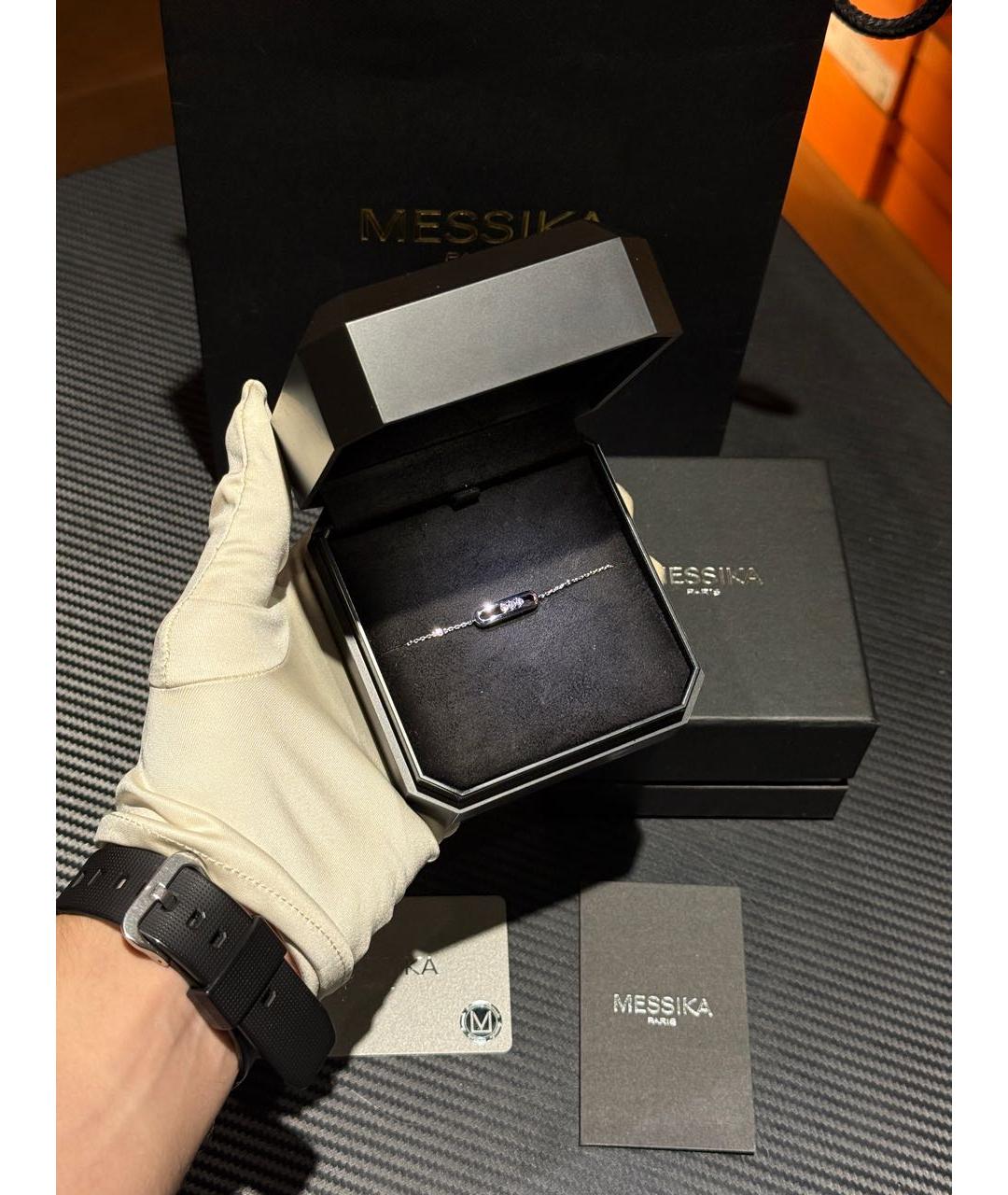 MESSIKA Серебрянный браслет из белого золота, фото 3