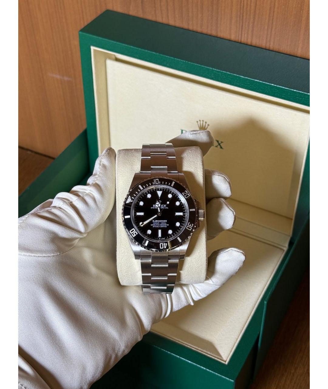 ROLEX Серебряные часы, фото 3