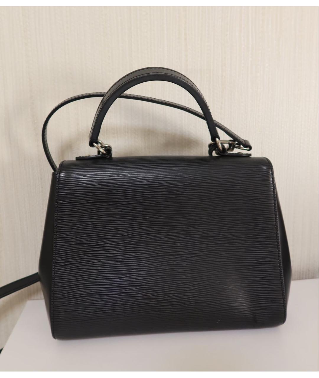 LOUIS VUITTON Черная сумка с короткими ручками, фото 3