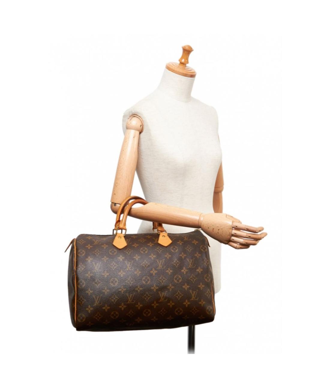 LOUIS VUITTON Коричневая сумка тоут, фото 8