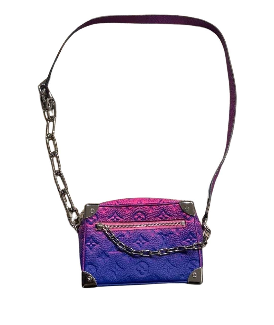 LOUIS VUITTON Фиолетовая кожаная сумка на плечо, фото 1