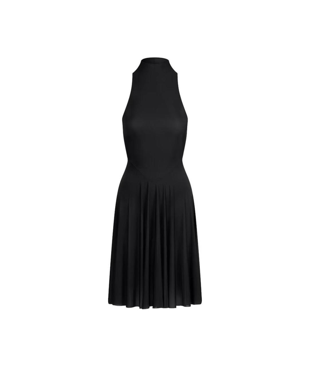 SKIMS Черное полиэстеровое повседневное платье, фото 3