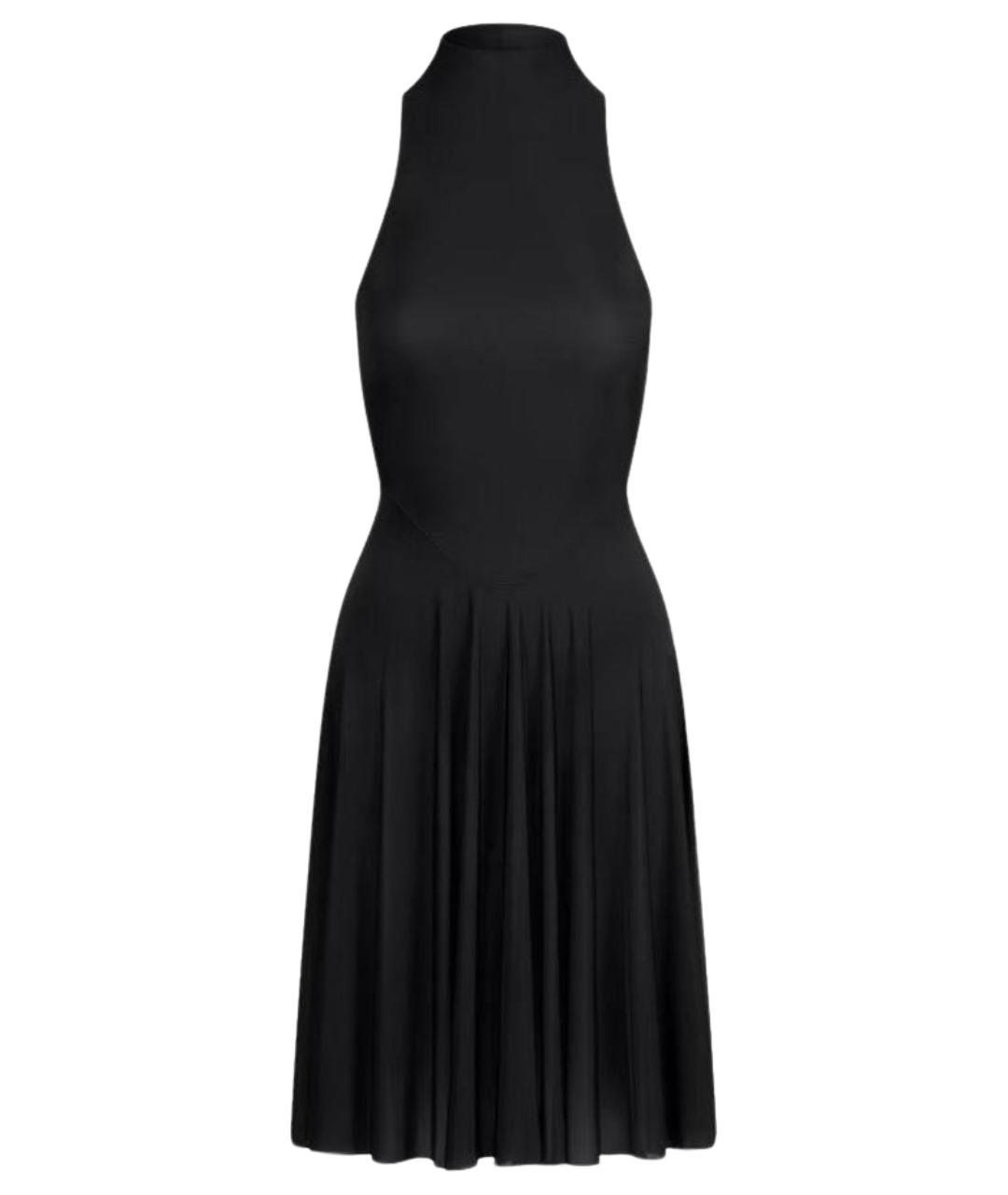 SKIMS Черное полиэстеровое повседневное платье, фото 1