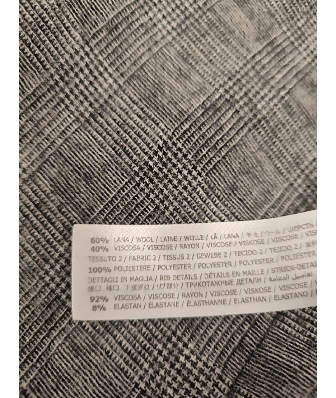 TWIN-SET Серая шерстяная блузы, фото 9