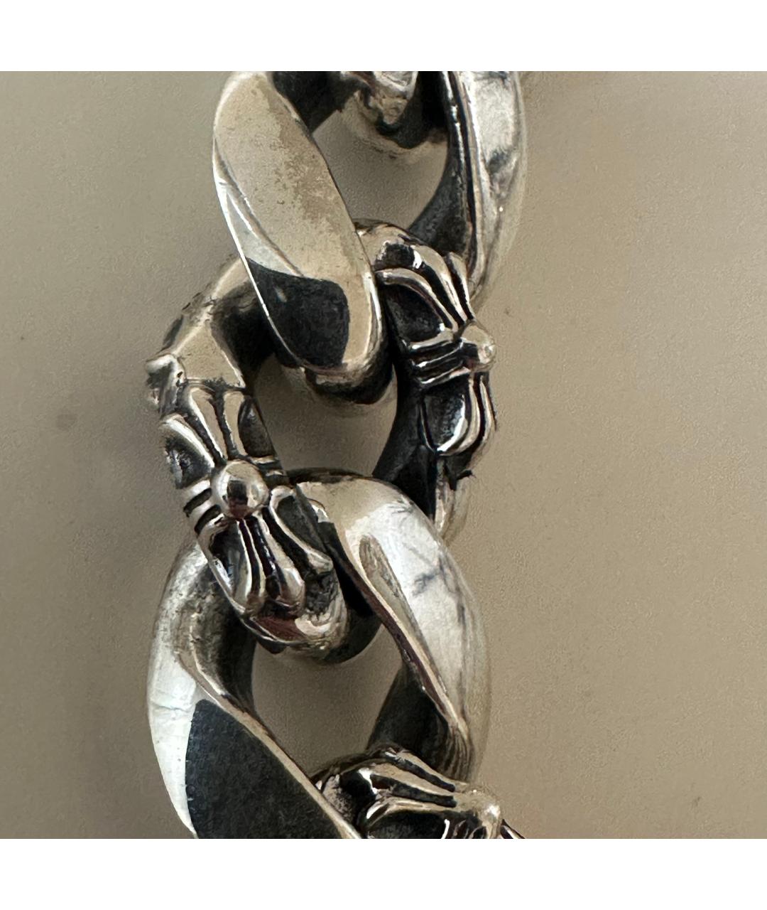 CHROME HEARTS Серебрянный серебряный браслет, фото 3