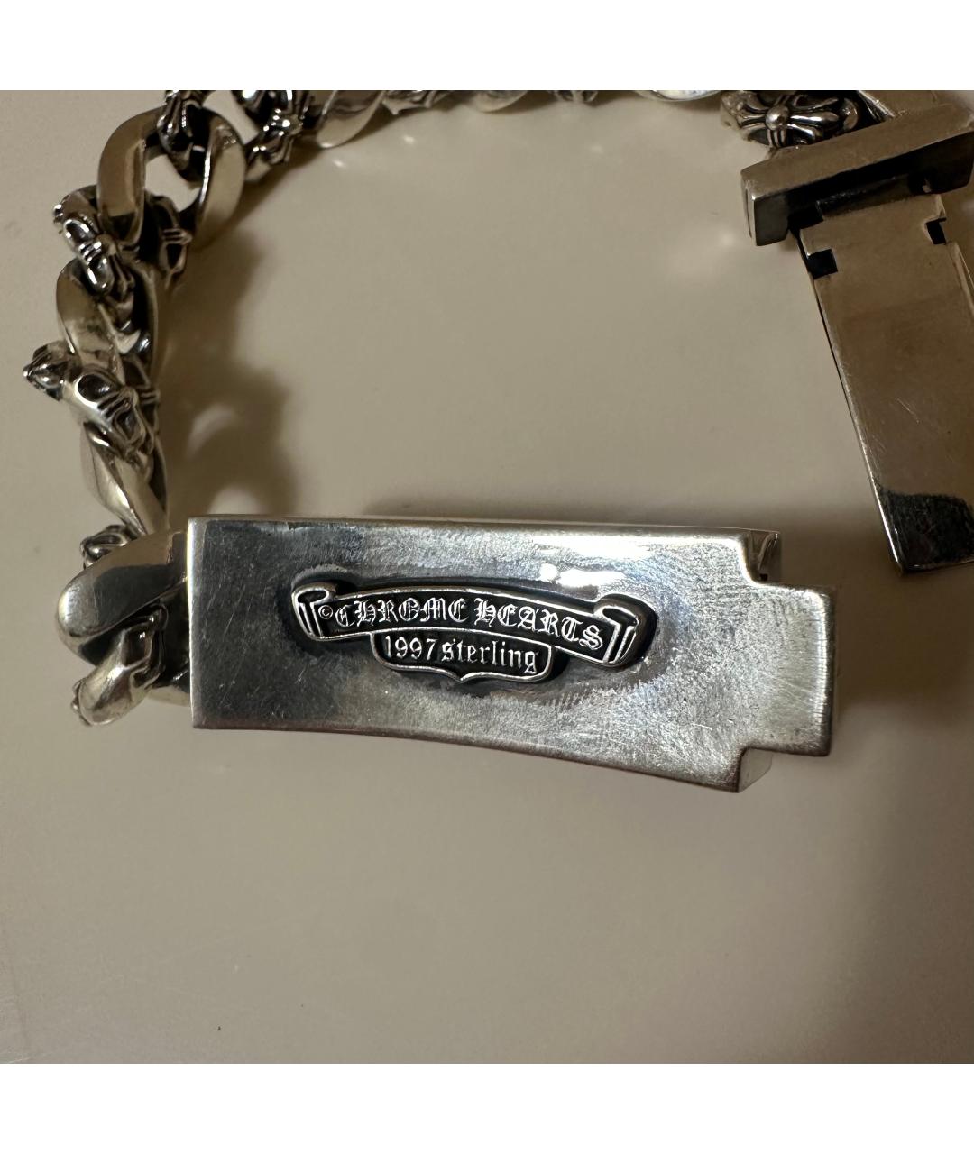 CHROME HEARTS Серебрянный серебряный браслет, фото 4