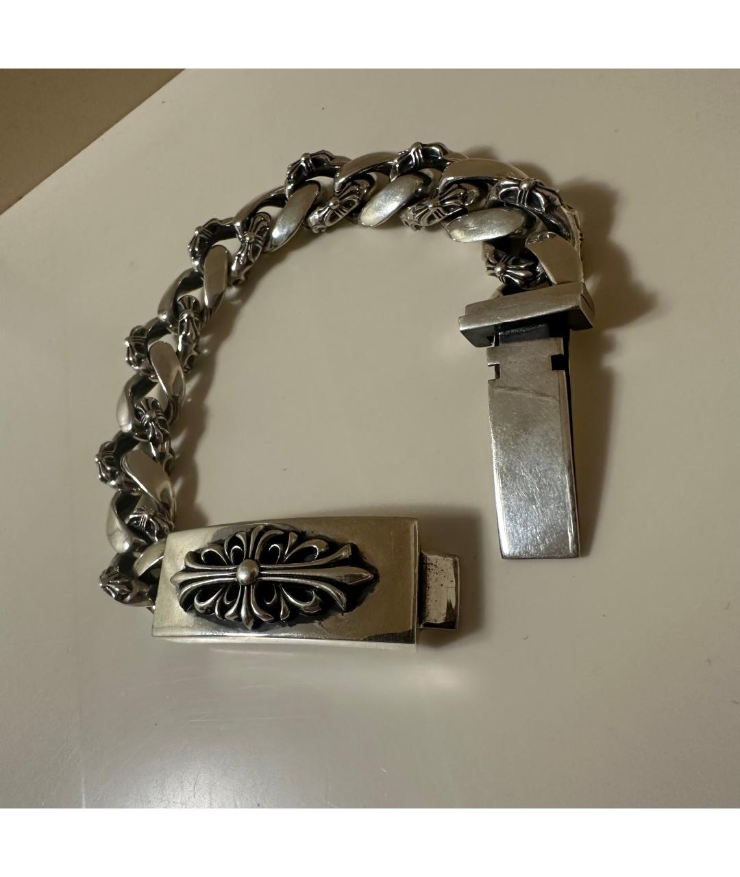 CHROME HEARTS Серебрянный серебряный браслет, фото 5