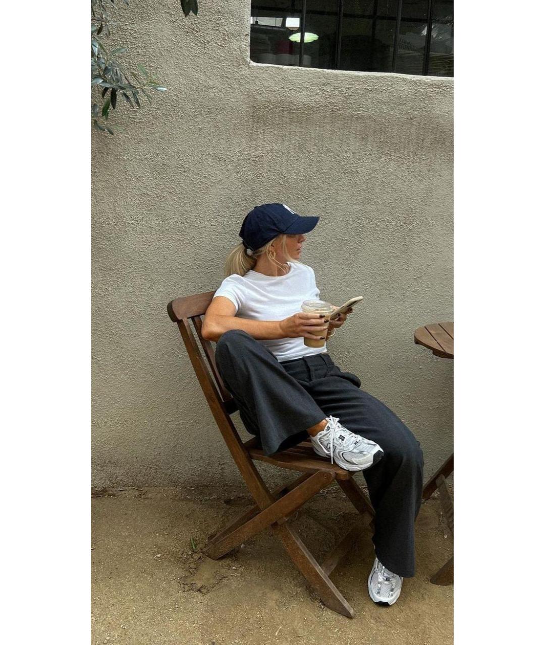 NEW BALANCE Белые кожаные кроссовки, фото 4