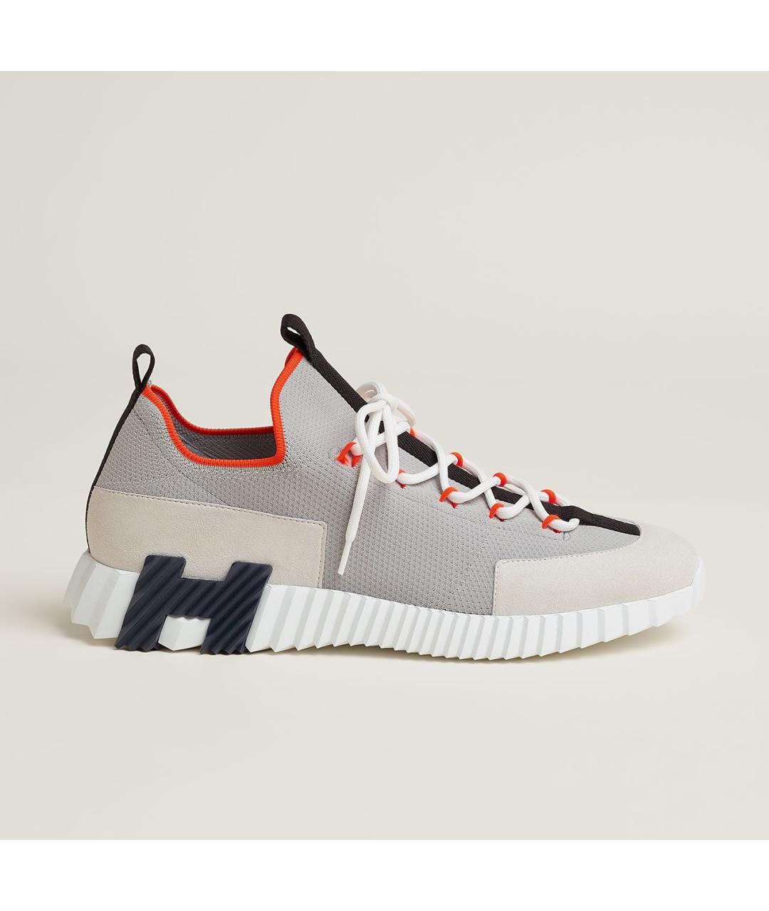 HERMES Мульти текстильные низкие кроссовки / кеды, фото 6