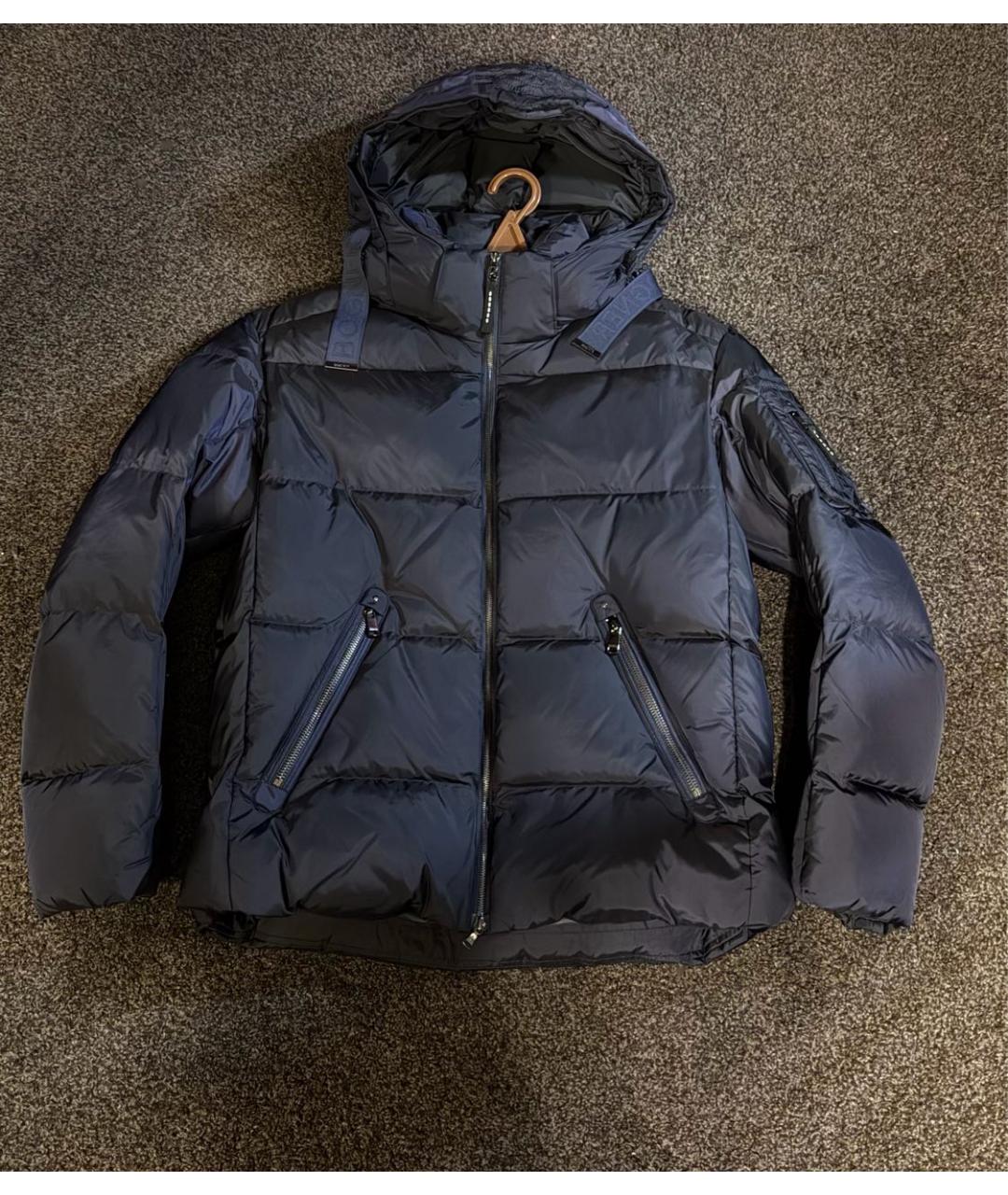 BOGNER Темно-синяя полиамидовая куртка, фото 5