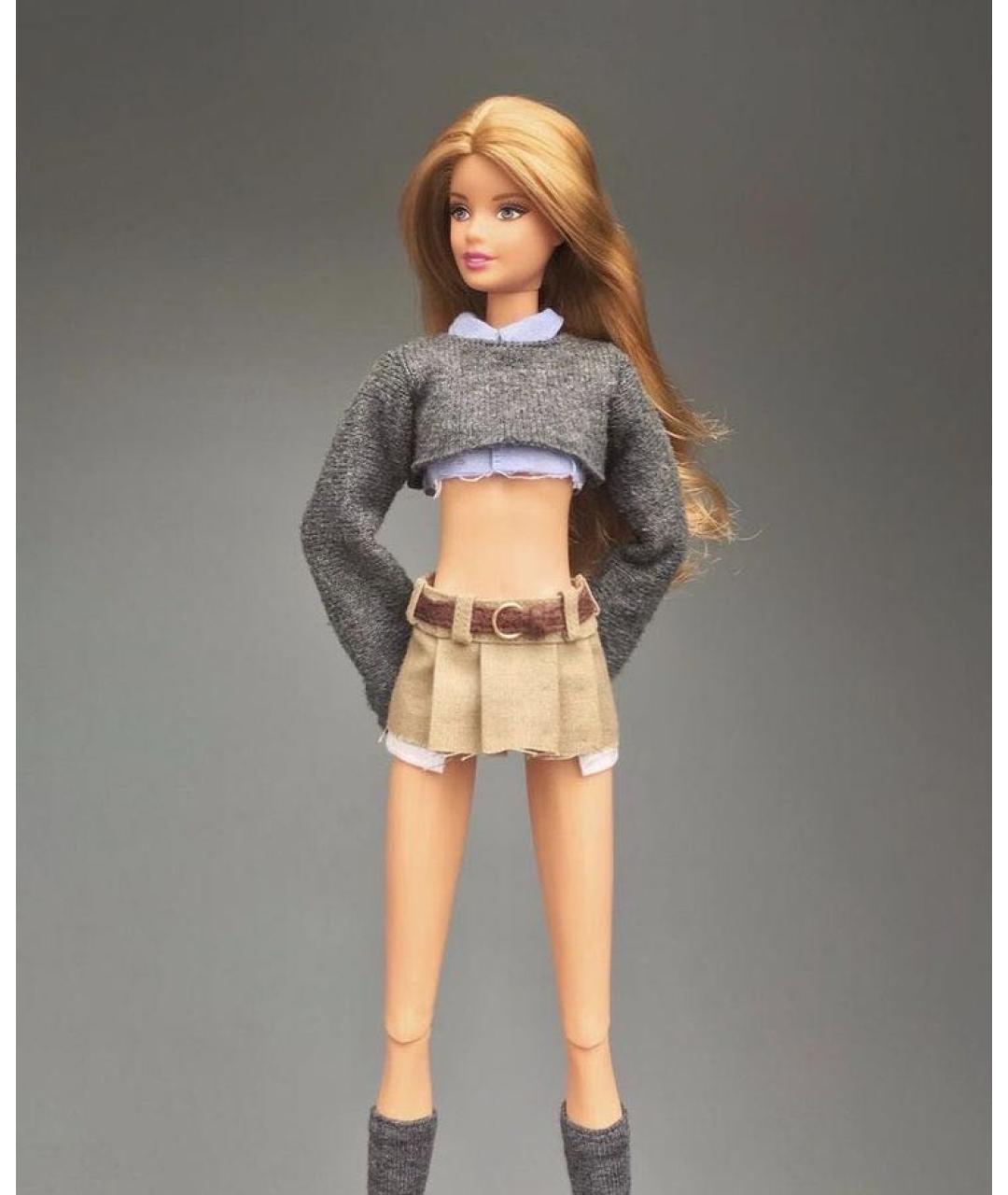 MIU MIU Серый шерстяной джемпер / свитер, фото 8