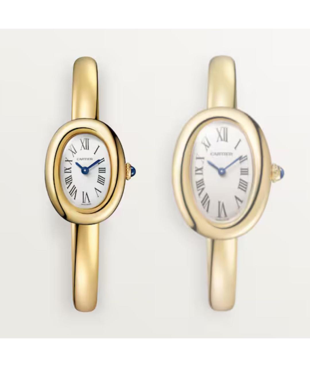 CARTIER Золотые часы из желтого золота, фото 4