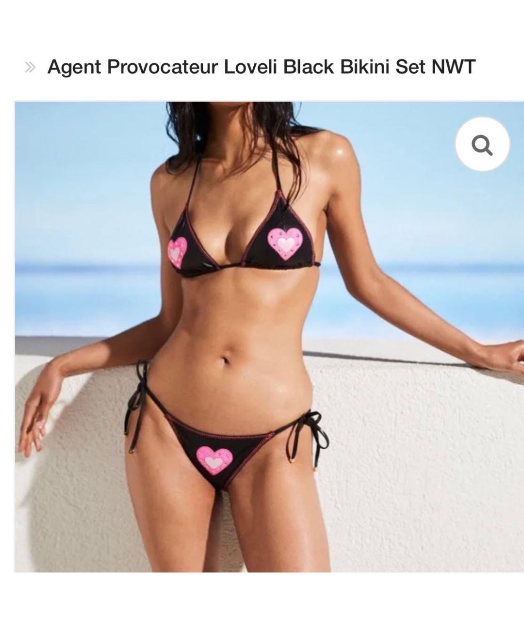 AGENT PROVOCATEUR Черный купальник, фото 5