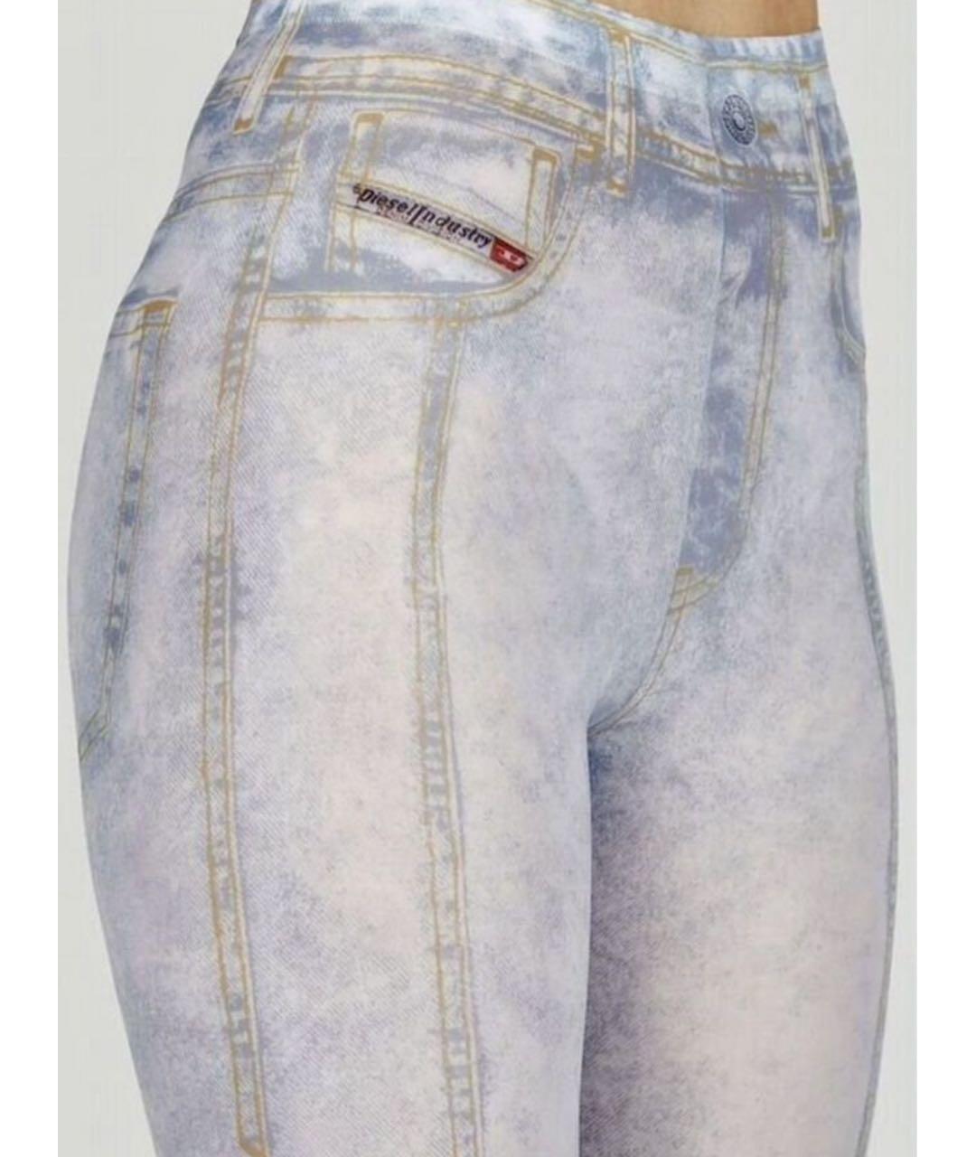 DIESEL Голубые носки, чулки и колготы, фото 4