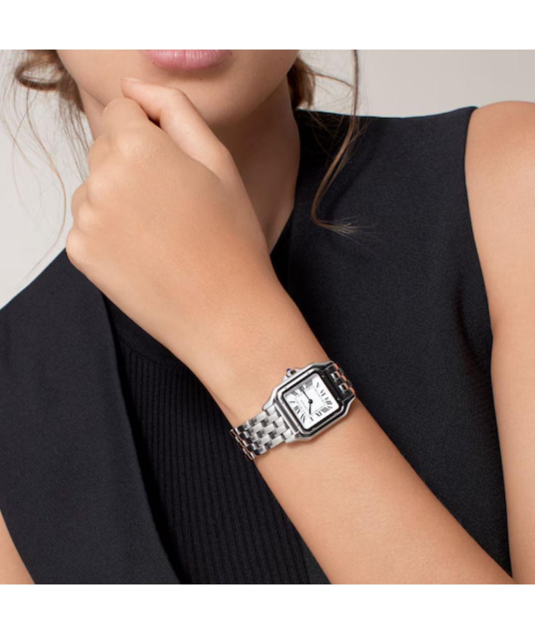 CARTIER Серебряные часы, фото 2