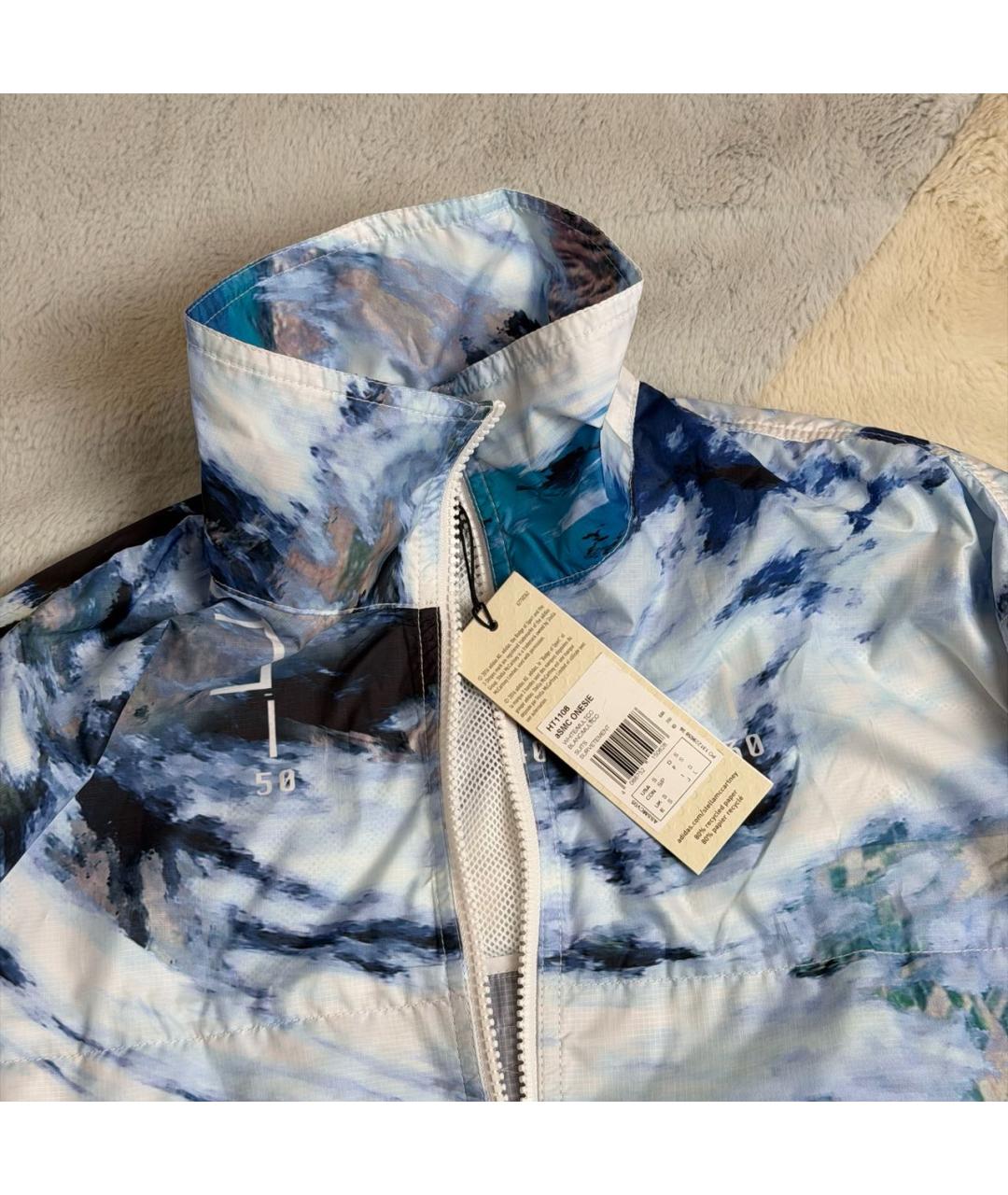 ADIDAS BY STELLA MCCARTNEY Синий полиэстеровый комбинезон, фото 3