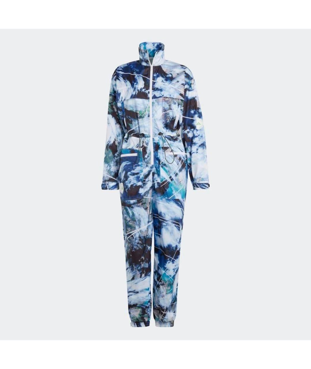 ADIDAS BY STELLA MCCARTNEY Синий полиэстеровый комбинезон, фото 9