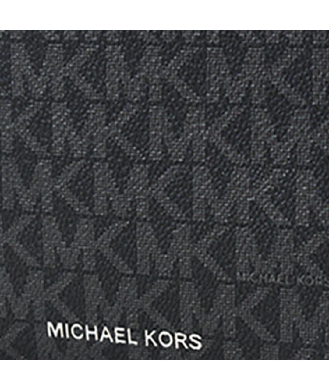 MICHAEL KORS Черный кожаный ремень, фото 5