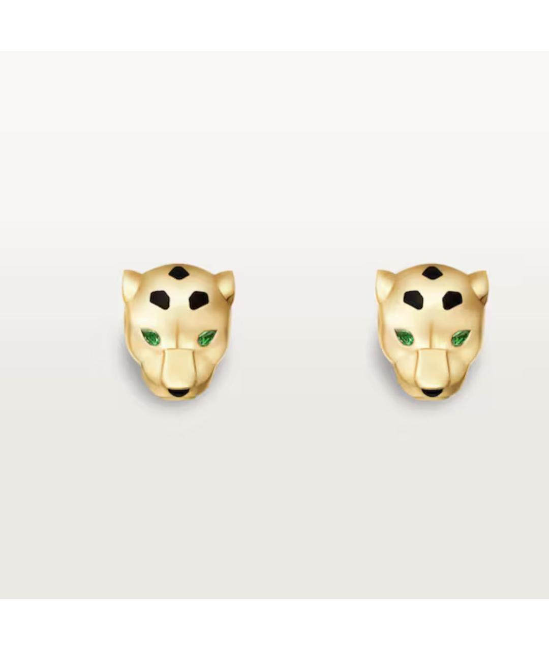 CARTIER Золотые серьги из желтого золота, фото 7