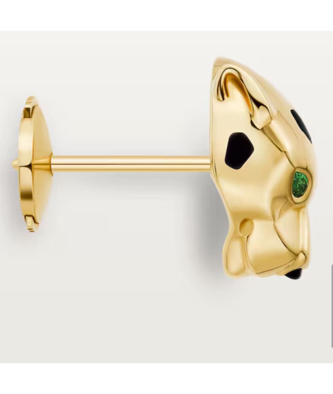 CARTIER Золотые серьги из желтого золота, фото 4