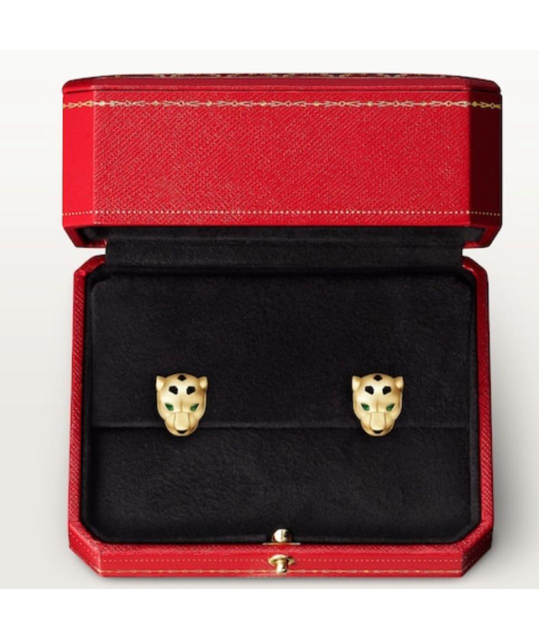 CARTIER Золотые серьги из желтого золота, фото 6