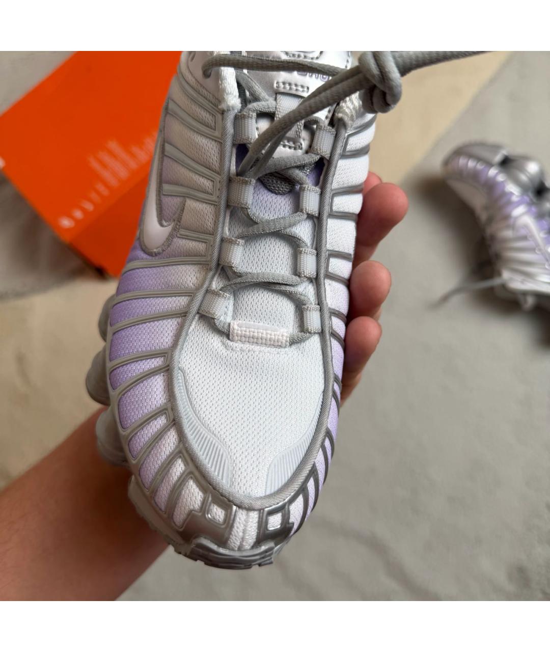 NIKE Фиолетовые текстильные кроссовки, фото 6