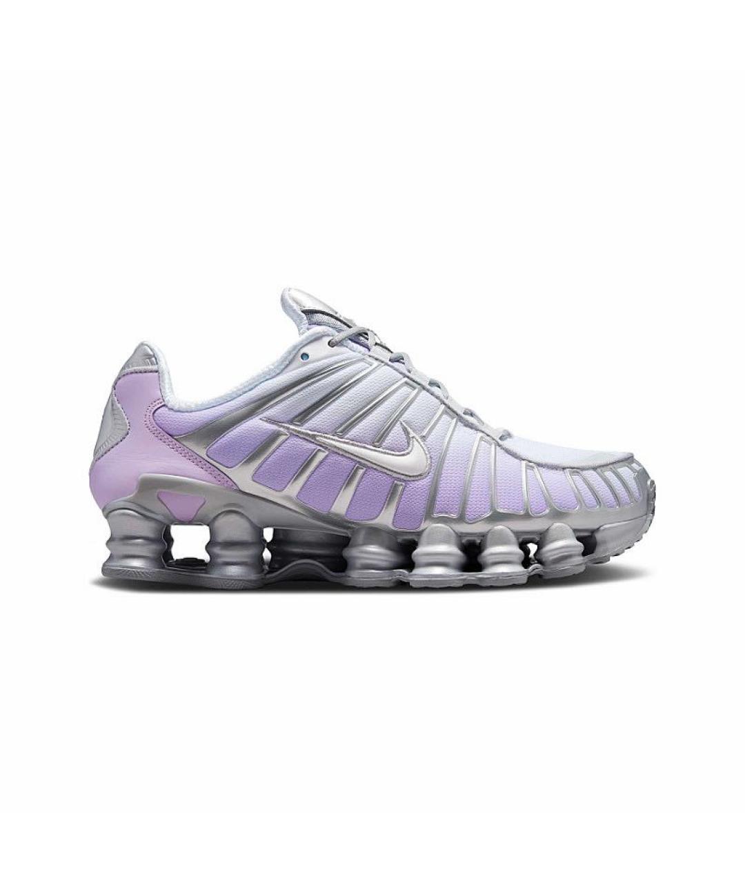 NIKE Фиолетовые текстильные кроссовки, фото 1