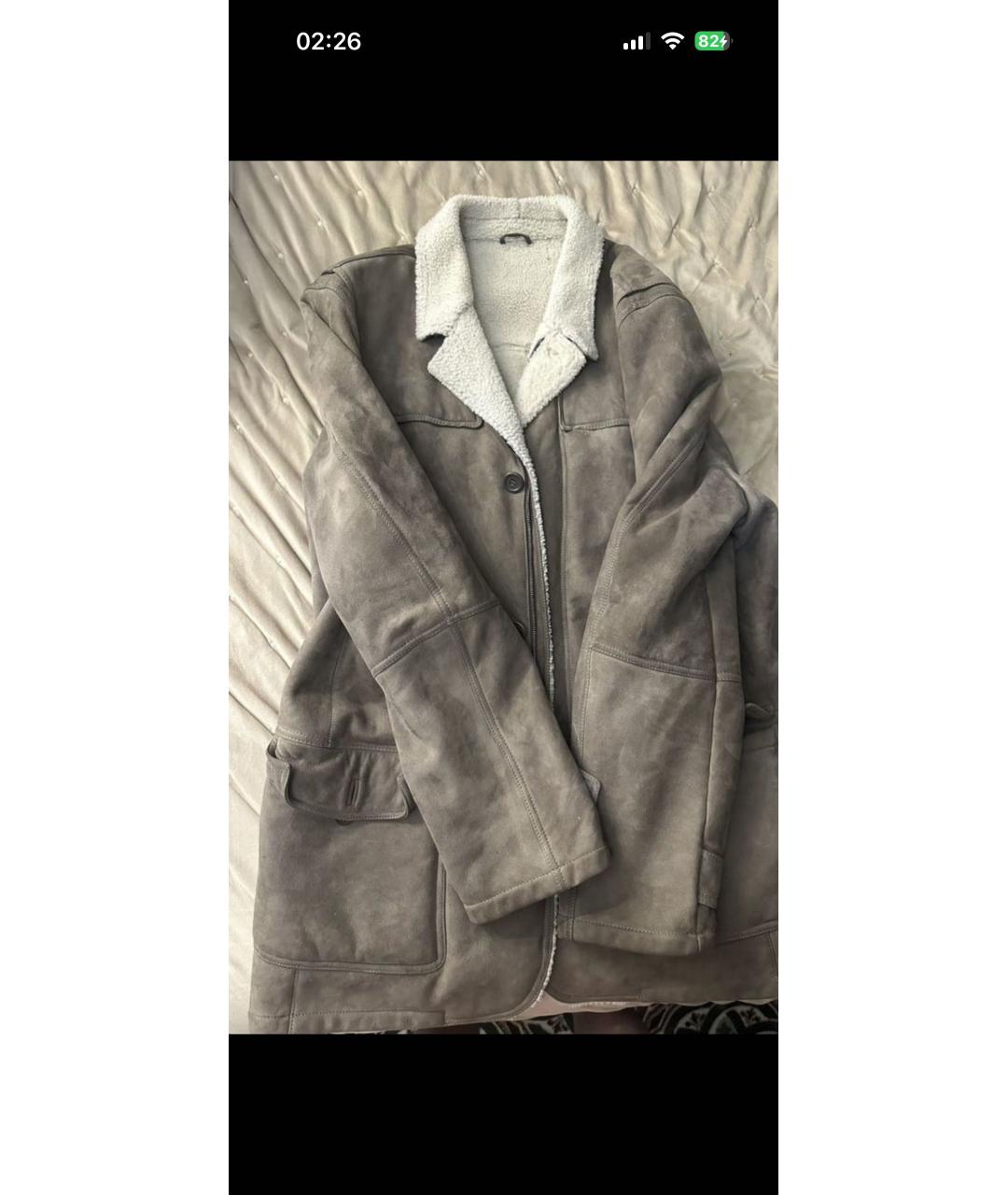 ERMENEGILDO ZEGNA XXX Бежевая шерстяная дубленка/шуба, фото 6